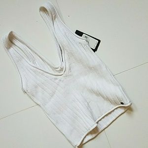 Guess knit crop top